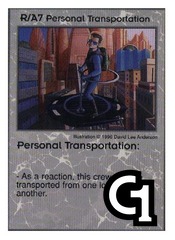 Personal Transportation [R/A7]